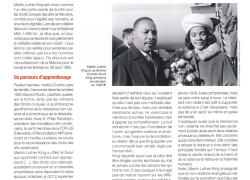La rencontre du MIR du 17 mars autour de Martin Luther King annoncée dans la presse